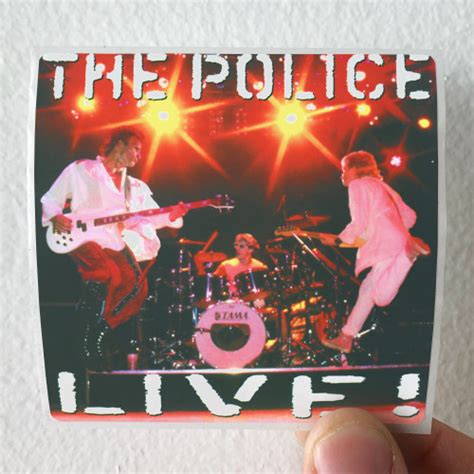 The Police The Police Album Cover Sticker Album Cover Sticker