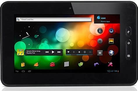 A Short Review of the Visual Land Connect Android Tablet - The Digital Reader