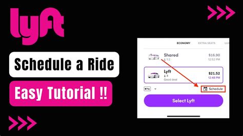 How To Schedule Lyft Ride YouTube