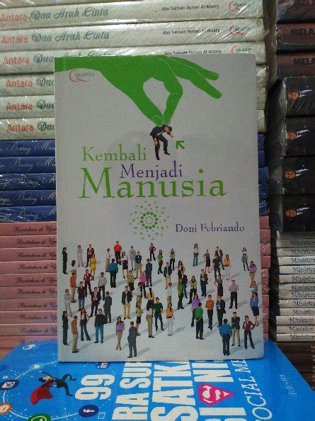 Jual Original Buku Motivasi Islami Kembali Menjadi Manusia Oleh Doni