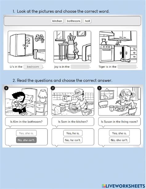 Tiger 2 Unit 1 Liveworksheets