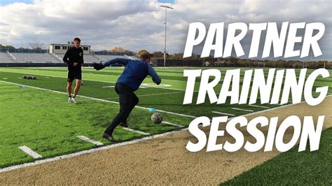 Full Partner Training Session Dribbling Passing Crossing