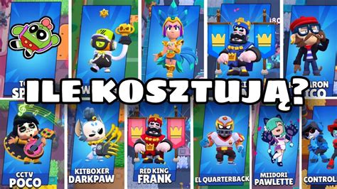 Ile B D Kosztowa Nowe Skiny W Brawl Stars Youtube