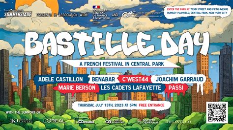 Bastille Day 2023 In Central Park Check Out The Program Consulat