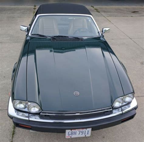 Jaguar Xjs V British Racing Green Convertible Smooth For Sale