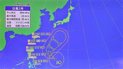 台風3号の影響はいつごろ？ 8日夜は梅雨前線が北上 気象予報士が解説 Tbs News Dig