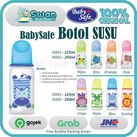 Jual Baby Safe Botol Susu Babysafe Feeding Bottle Shopee Indonesia