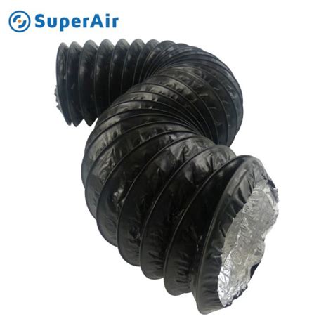 Aluminium Pvc Combined Flexible Ducts Hvac Duct Fittings Air