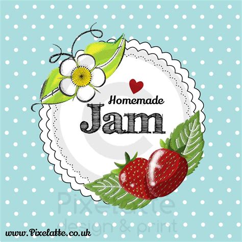 Jam Labels Template