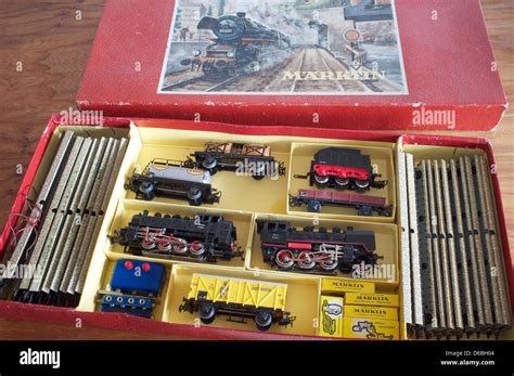 Marklin Train Set Stock Photo Alamy