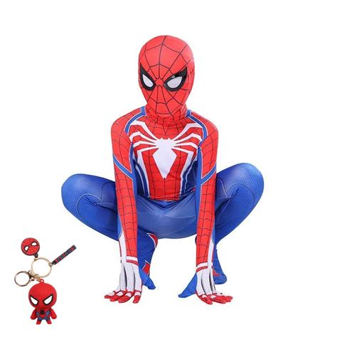 D Guisement Spiderman Enfant Costume Peter Parker De Spiderman