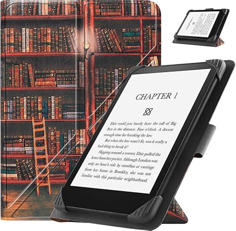 Hgwalp Universal Case For Ereaders Slim Pu Folio Cover Case