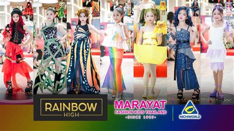 Rainbow High Final Walk Fashion Show MARAYAT X Nichiworld VDO BY