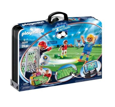 Playmobil Gro E Fu Ballarena Zum Mitnehmen F R Statt