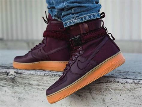 Nike Sf Af1 High Deep Burgundy Arriving Tomorrow Nike Sf Af1