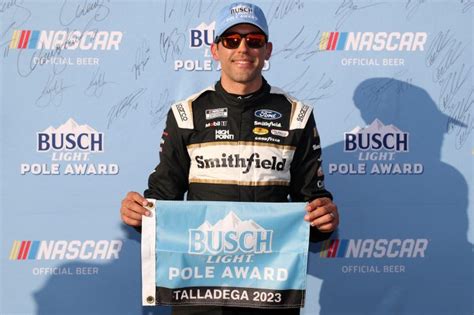 Aric Almirola Snags Busch Light Pole At Talladega NASCAR