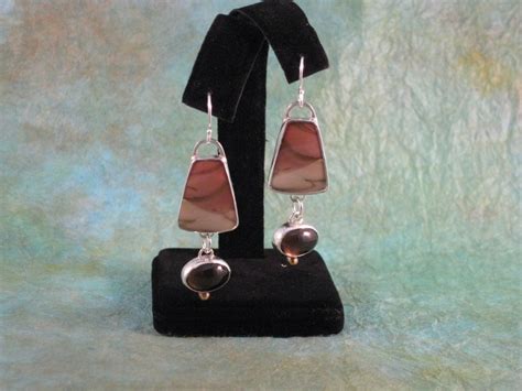 Silver With Jasper And Smoky Quartz Earrings By Samanthamurray Smoky