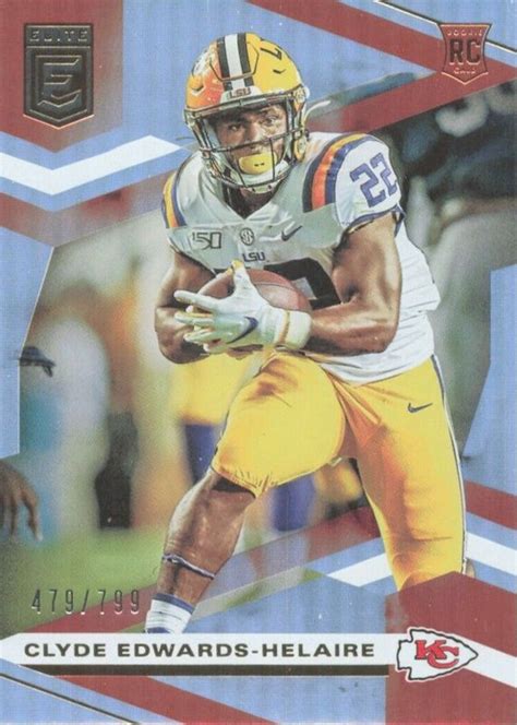 Clyde Edwards Helaire 2020 Elite Base Rookie 120 Price Guide Sports