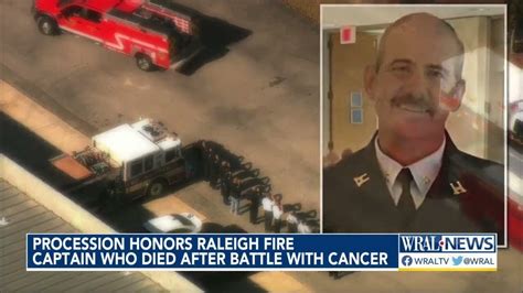 Raleigh Fire Captain Dies After Battle With Cancer Youtube