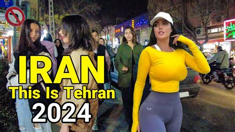 This Is Tehran 🇮🇷 Iran 2024 Night Walk Vlog ایران Youtube