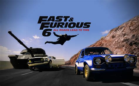 Fast And Furious 6 Hd Wallpaper All Roads Lead To Action