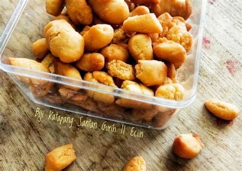 Resep Biji Katapang Santan Renyah Oleh Eciin Cookpad