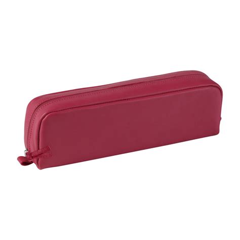 Clairefontaine Trousse Cuir Rectangulaire X X Cm Fuchsia