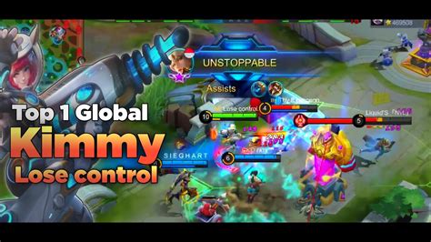 Perfect Gameplay Ultra Fast Rotation Top 1 Global Kimmy Game Lose