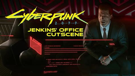 Cyberpunk Jenkins Office Cutscene Corpo Prologue The Corpo Rat