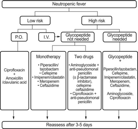 Algorithm For Initial Management Of Febrile Neutropenic Open I