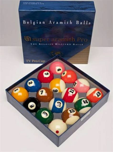 Original Belgian Aramith Balls Super Aramith Pro Cup The Belgian