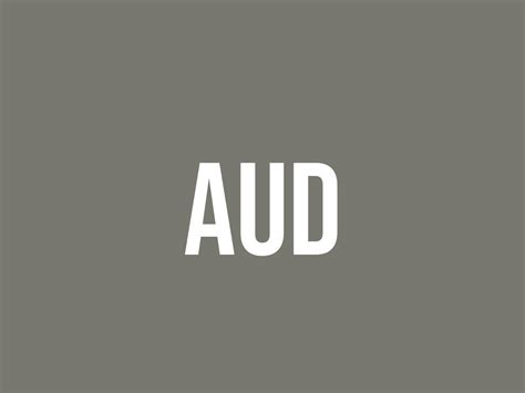 What Does Aud Mean? - Meaning, Uses and More - FluentSlang