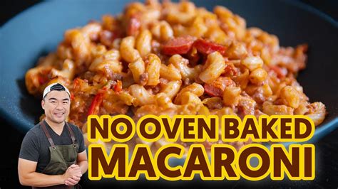 No Oven Baked Macaroni Filipino Style YouTube