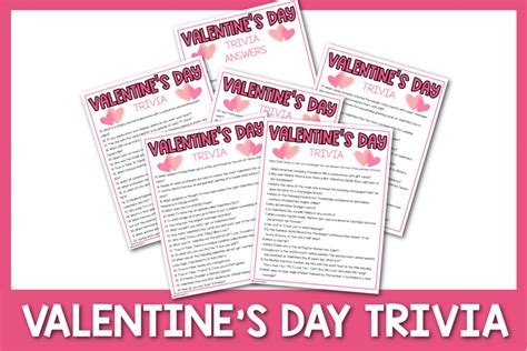 100 Fun Valentine's Day Trivia Questions