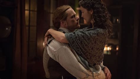 Sam Heughan Shares Racy New Clip From Outlander Season Six Watch Hello