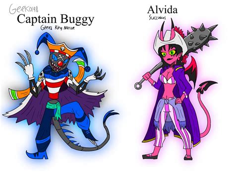 Hazbin Pirates Captain Buggy and Alvida by Geeko1968 on DeviantArt