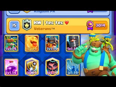 Tec Tec Goblin Giant Sparky Rage Best Deck In Clash Royale Youtube