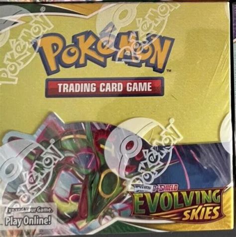 Evolving Skies Booster Box Collector Card Packs And Sets Hobbydb