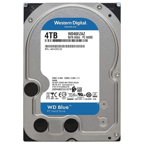 WD BLUE 3 5 4TB 256MB 5400RPM WD40EZAZ