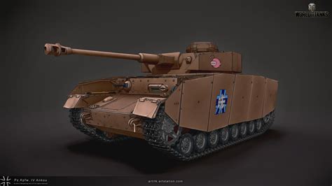 Galerie Pz Kpfw IV Ausf H Ankou Renders WoT Cz