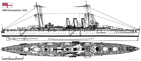 HMS Dorsetshire | Royal navy ships, Navy ships, Warship