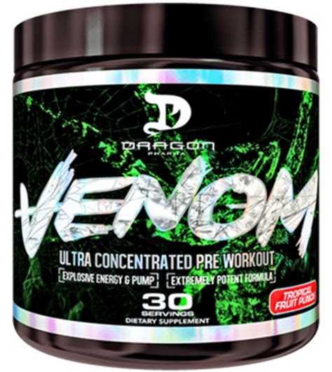 VENOM Pre Treino Ultra Concentrado Dragon Pharma