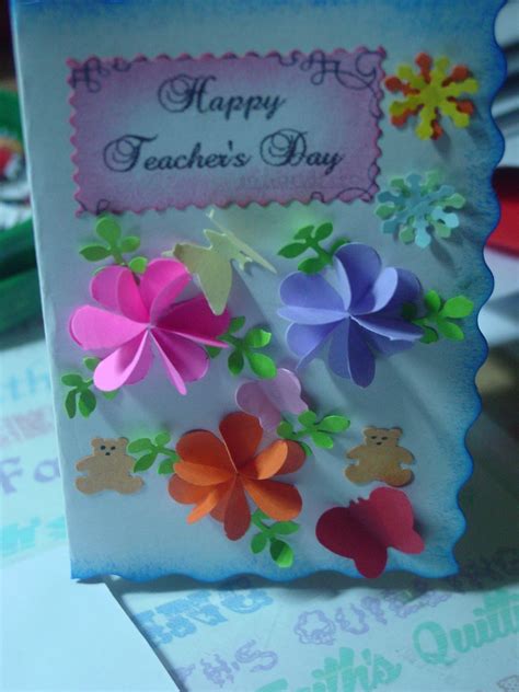 Card Making For Teachers Day Ideas Out Of The Mist How To Make A