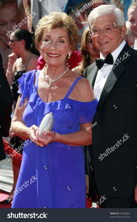 Los Angeles Jun 20 Tv Show Host And Judge Judy Sheindlin And Husband