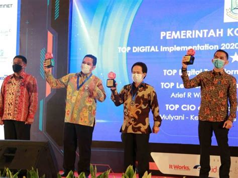 Pemkot Tangerang Raih 4 Penghargaan TOP Digital Awards 2020 Tagar