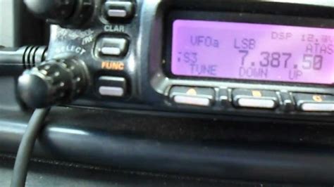 Yaesu Ft 857 Atas 120 Youtube