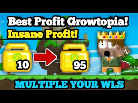 BEST PROFIT IN GROWTOPIA 2021 Lazy Profit INSANE PROFIT