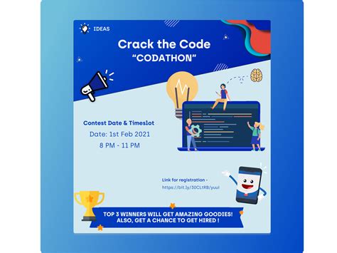 Coding contest poster design by Nandini Singh on Dribbble