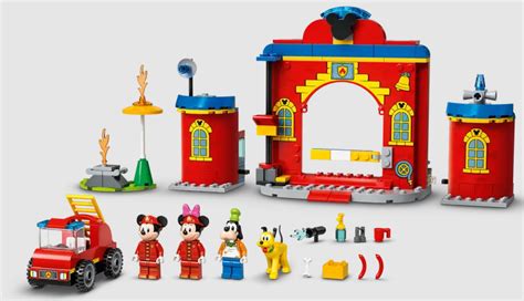 Lego Disney Mickey & Friends Fire Truck and Station - 10776 - ToyTown.ie