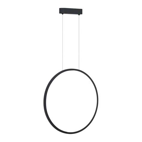 Lampa Wisz Ca Do Azienki Czarny Ring Led Saturno W K Lm